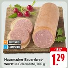 Hausmacher Bauernbratwurst bei E center im Markdorf Prospekt für 1,29 €