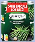 HARICOTS VERTS EXTRA-FINS SÉLECTION CUEILLIS ET RANGÉS MAIN - CASSEGRAIN en promo chez Intermarché HARICOTS VERTS EXTRA-FINS SÉLECTION CUEILLIS ET RANGÉS MAIN - CASSEGRAIN dans le catalogue Intermarché