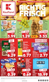 Kaufland Prospekt der Woche "Aktuelle Angebote" Seite 1, 16.10.2025 bis 22.10.2025 für Schwetzingen Aktueller Kaufland Prospekt "Aktuelle Angebote" Seite 1 von 64 Seiten für Schwetzingen