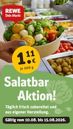 REWE Prospekt "Dein Markt" für Wiesbaden, 31 Seiten, 10.08.2026 - 15.08.2026