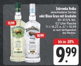 Bison Grass Vodka Angebote von Zubrowka bei EDEKA Freital für 9,99 €