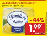 Netto Marken-Discount Langquaid - Butter oder Streichzart Angebot im Prospekt Butter oder Streichzart bei Netto Marken-Discount im Langquaid Prospekt für 1,99 €