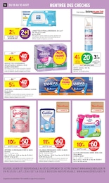 Prix et réduction Lait Bébé dans le prospectus Intermarché Super en cours Offre Lait Bébé dans le catalogue Intermarché Super du moment à la page 50