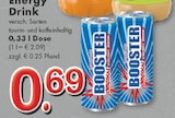 Energy Drink Angebote von Booster bei TOP Getränke Krefeld für 0,69 €