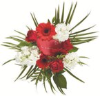Bouquet Maman rouge à Carrefour dans Lully Bouquet Maman rouge à Carrefour dans Lully
