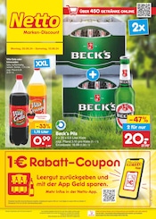 Aktueller Netto Marken-Discount Prospekt mit Becks, "Aktuelle Angebote", Seite 20