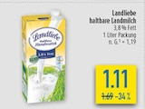 haltbare Landmilch von Landliebe im aktuellen diska Prospekt für 1,11 €