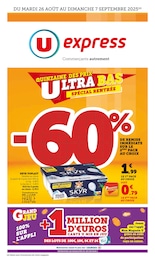 Prospectus Supermarchés U Express en cours, U Express, 20 pages, 26/08/2025 - 07/09/2025 Catalogue Supermarchés U Express en cours à Bordeaux et alentours, U Express, 20 pages, 26/08/2025 - 07/09/2025