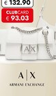 Damentasche Angebote von ARMANI EXCHANGE bei Travel FREE Hof für 93,03 €