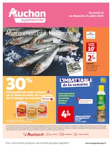 Prospectus Auchan Supermarché de la semaine "Auchan supermarché" avec 1 pages, valide du 16/07/2024 au 21/07/2024 pour Tournefeuille et alentours