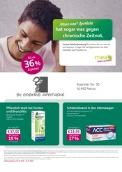 Aktueller mea - meine apotheke Apotheke Prospekt in Kaarst und Umgebung, "Unsere Januar-Angebote" mit 6 Seiten, 01.01.2025 - 31.01.2025