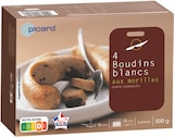 4 boudins blancs aux morilles (3%) - Picard à 5,95 € dans le catalogue Picard