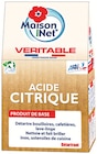 Véritable Acide Citrique - MAISON NET dans le catalogue Colruyt