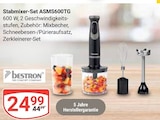 Stabmixer-Set ASMS600TG im Angebot bei GLOBUS in Castrop-Rauxel Stabmixer-Set ASMS600TG Angebote von Bestron bei GLOBUS Castrop-Rauxel für 24,99 €
