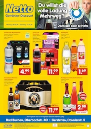 Netto Marken-Discount Prospekt für Bahnstock: "DER ORT, AN DEM DU IMMER AUSGEZEICHNETE PREISE FINDEST.", 2 Seiten, 09.02.2026 - 14.02.2026