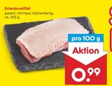 Entenbrustfilet Angebote bei Netto Marken-Discount Saarlouis für 0,99 €