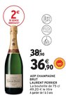 AOP Champagne brut - LAURENT PERRIER - Intermarché Hyper à Versailles AOP Champagne brut - LAURENT PERRIER en promo chez Intermarché Hyper Versailles à 36,90 €