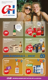 Cola im Getränke Hoffmann Prospekt in Weiden Aktueller Getränke Hoffmann Prospekt mit Cola, "Aktuelle Angebote", Seite 1