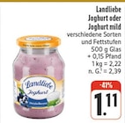 Joghurt mild im aktuellen Prospekt bei nah und gut in Münnerstadt