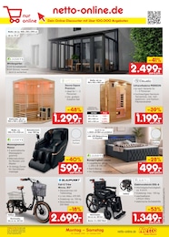 Massagesessel Angebot im aktuellen Netto Marken-Discount Prospekt auf Seite 60