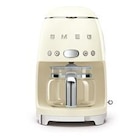 Darty Landorthe - Promo Cafetière filtre Smeg DCF02CREU CREME Promo Cafetière filtre Smeg DCF02CREU CREME à 159,99 € dans le catalogue Darty à Landorthe