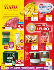 Netto Marken-Discount Discounter Prospekt der aktuellen Woche mit 76 Seiten, gültig von 27.07.2026 bis 01.08.2026, in Mönchengladbach und Umgebung Aktueller Netto Marken-Discount Discounter Prospekt in Mönchengladbach und Umgebung, "Aktuelle Angebote" mit 76 Seiten, 27.07.2026 - 01.08.2026