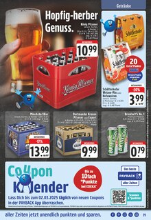 König Pilsener im EDEKA Prospekt "Aktuelle Angebote" mit 24 Seiten (Duisburg)