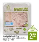 Aktuelle Wurst Angebote bei Marktkauf in Ulm Aktuelles Aufschnitt Trio Angebot bei Marktkauf in Ulm ab 2,22 €