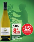 Petit Chablis AOP Blanc 2025 à Hyper U dans Bréchaumont
