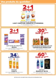 Prix et réduction Milka dans le prospectus Carrefour en cours Offre Milka dans le catalogue Carrefour du moment à la page 47