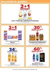 Promo Lindt dans le catalogue Carrefour du moment à la page 47