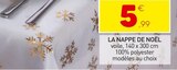 Stokomani Thiais - Promo LA NAPPE DE NOËL Promo LA NAPPE DE NOËL à 5,99 € dans le catalogue Stokomani à Thiais