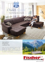 Aktueller Polstermöbel Fischer Prospekt mit Sofa, "Chalet Alpine - Sortiment 2024", Seite 1