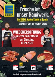 Supermarkt Prospekt von EDEKA Olbernhau EDEKA Prospekt: "Aktuelle Angebote", 2 Seiten, 15.09.2026 - 19.09.2026