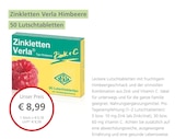 Zinkletten Himbeere von Verla im aktuellen LINDA Partnerapotheke Prospekt für 8,99 €