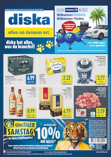diska Prospekt Alles günstig. Alles da. Alles an Deinem Ort. mit 12 Seiten
