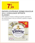 Papier hygiénique Dermo Douceur x14 + 4 rouleaux offerts - Kleenex en promo chez Intermarché Hyper Papier hygiénique Dermo Douceur x14 + 4 rouleaux offerts - Kleenex dans le catalogue Intermarché Hyper