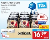 Capt'n Jack & Cola bei Netto Marken-Discount im Brandis Prospekt für 16,99 €