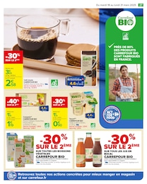 Offre Café bio dans le catalogue Carrefour du moment à la page 29