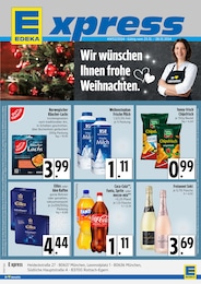 Der aktuelle EDEKA Prospekt "Wir wünschen Ihnen frohe Weihnachten." mit  Seiten (München)