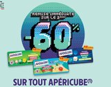 Promo - 60% de remise immédiate sur le 2ème sur tout Apéricube à  dans le catalogue Intermarché à Cucq