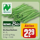 Bio Buschbohnen im REWE Prospekt Bio Buschbohnen von REWE Bio im aktuellen REWE Prospekt für 2,29 €