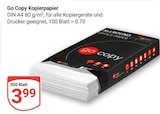 Kopierpapier im Angebot bei GLOBUS in Wolfenbüttel Kopierpapier Angebote von Go Copy bei GLOBUS Wolfenbüttel für 3,99 €