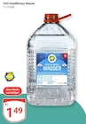 Destilliertes Wasser im Angebot bei GLOBUS in Pirmasens Destilliertes Wasser Angebote von OHO bei GLOBUS Pirmasens für 1,49 €