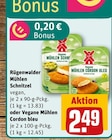 Mühlen Schnitzel oder Vegane Mühlen Cordon bleu Angebote von Rügenwalder bei REWE Regensburg für 2,49 €