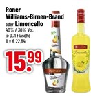 Williams-Birnen-Brand im Trinkgut Prospekt Williams-Birnen-Brand von Roner im aktuellen Trinkgut Prospekt für 15,99 €