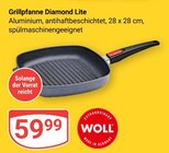 Grillpfanne Diamond Lite im Angebot bei GLOBUS in Völklingen Grillpfanne Diamond Lite Angebote von WOLL bei GLOBUS Völklingen für 59,99 €