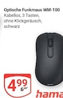 Optische Funkmaus WM-100 im Angebot bei GLOBUS in Bochum Optische Funkmaus WM-100 Angebote von hama bei GLOBUS Bochum für 4,99 €