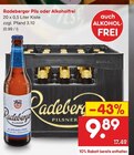 Pils Angebote von Radeberger bei Netto Marken-Discount Strausberg für 9,89 €