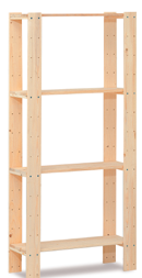 Holzregal 'Heavy' bei BAUHAUS in Bottrop Holzregal 'Heavy' im Angebot bei BAUHAUS Bottrop für 29,95 €